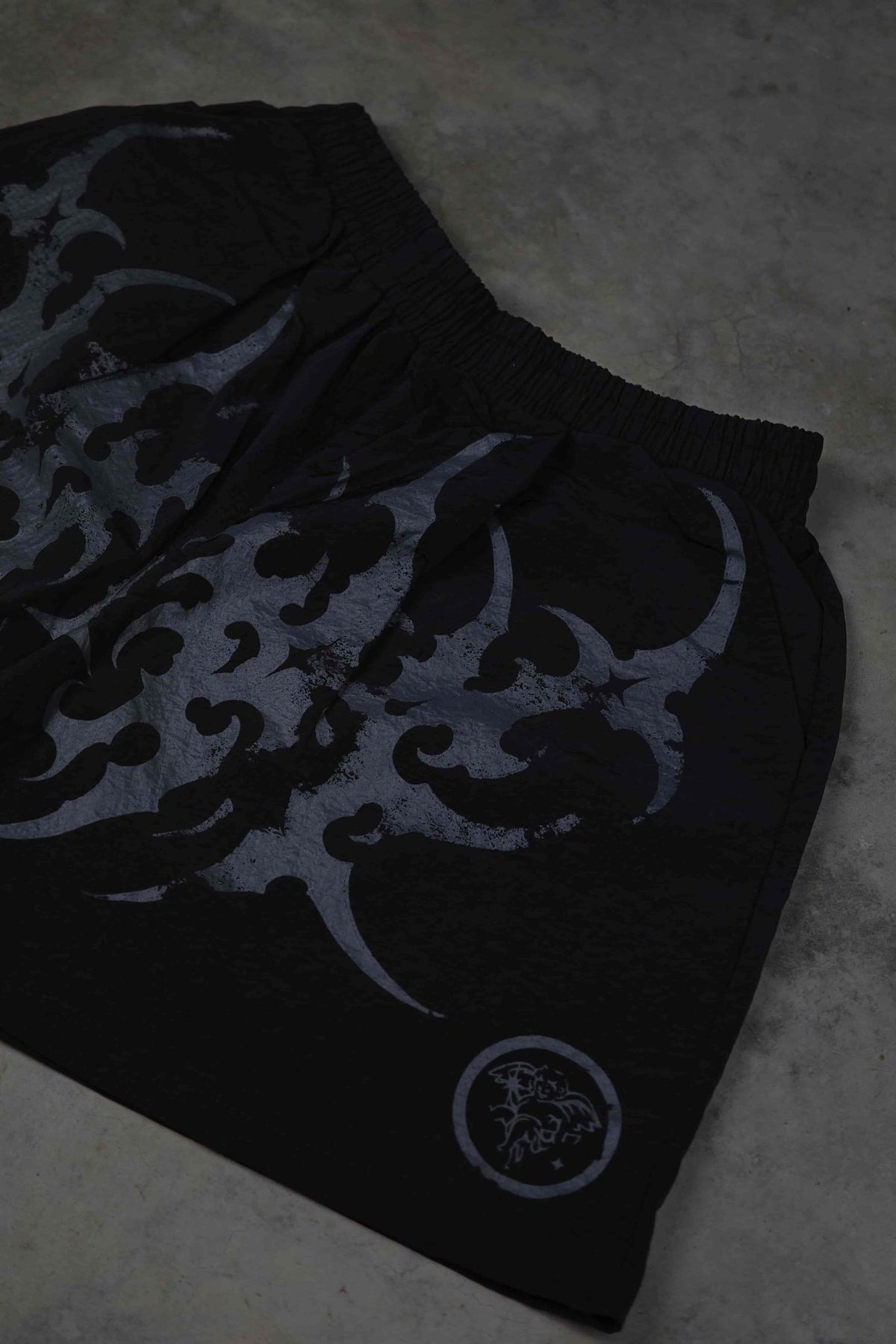 STELLAR BLACK/ DARK GREY SHORTS - CELESTE SPORTSSS
