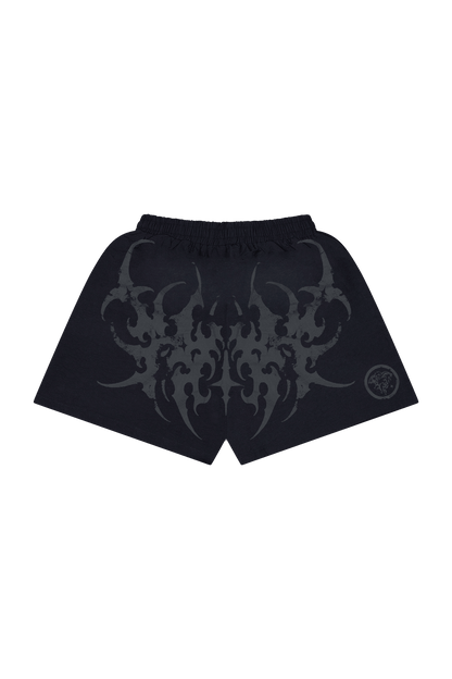 STELLAR BLACK/ DARK GREY SHORTS - CELESTE SPORTSSS