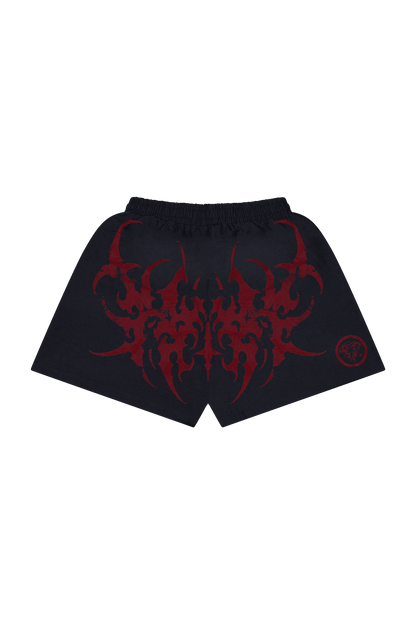 STELLAR BLACK/RED SHORTS - CELESTE SPORTSSS