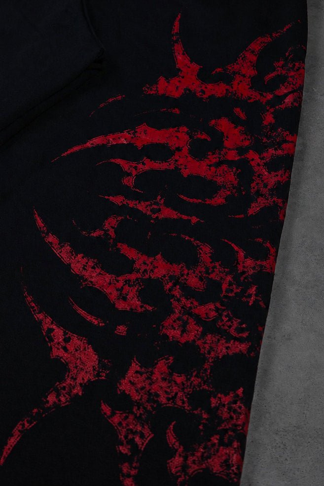STELLAR BLACK/RED SWEATPANTS - CELESTE SPORTSSS