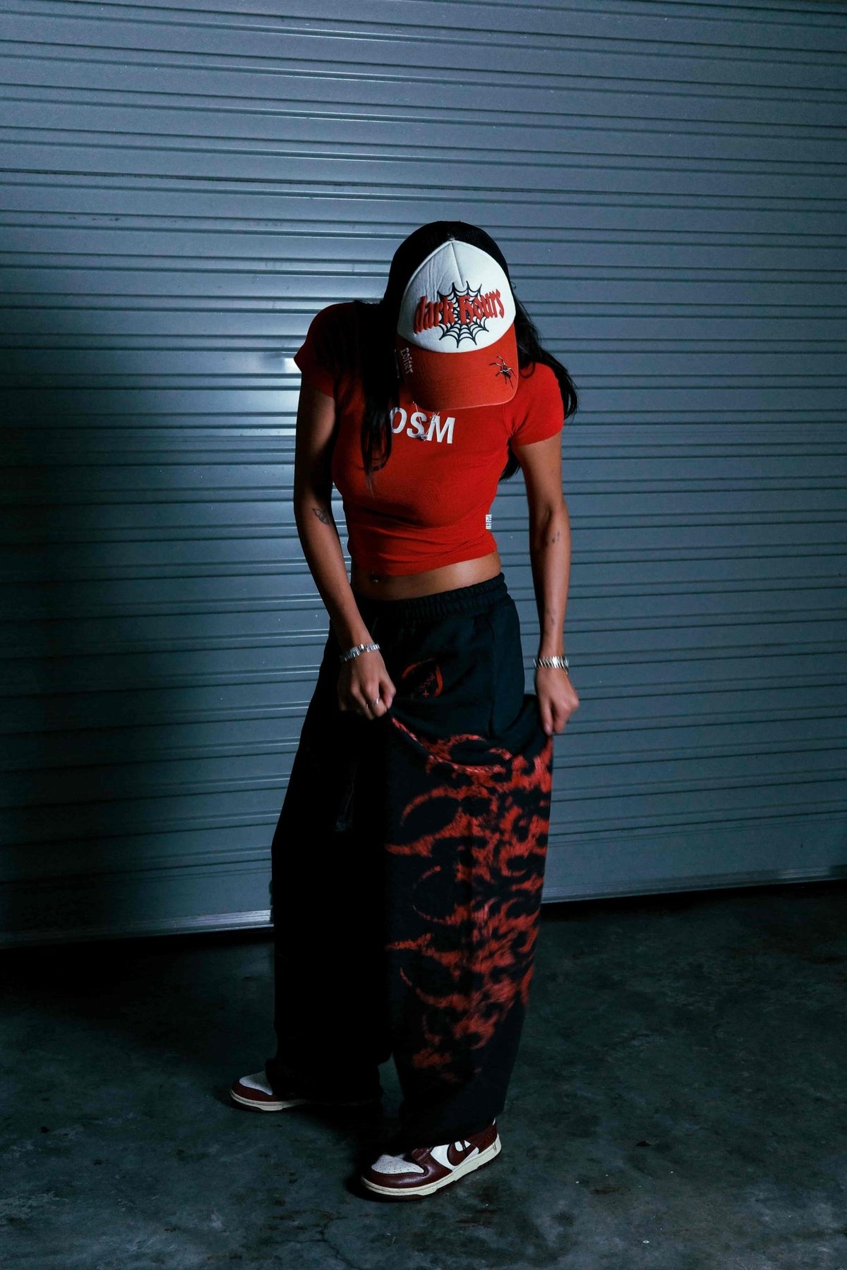 STELLAR BLACK/RED SWEATPANTS - CELESTE SPORTSSS