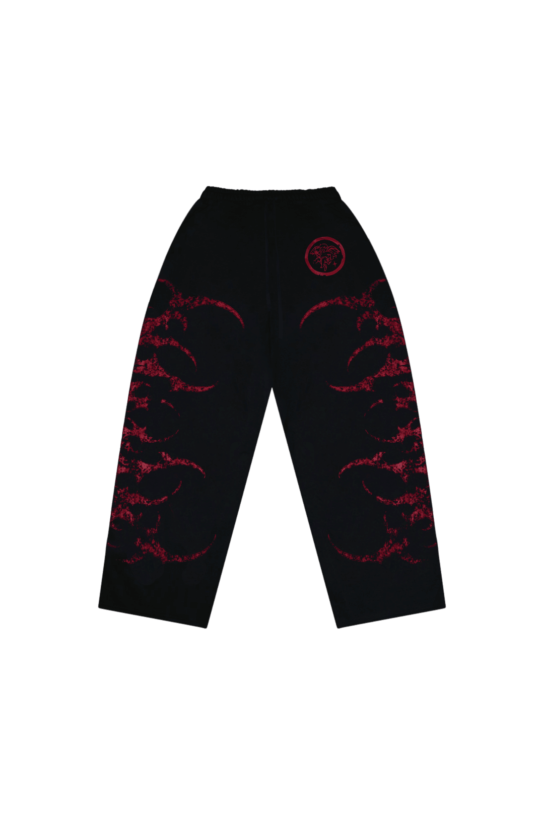 STELLAR BLACK/RED SWEATPANTS - CELESTE SPORTSSS