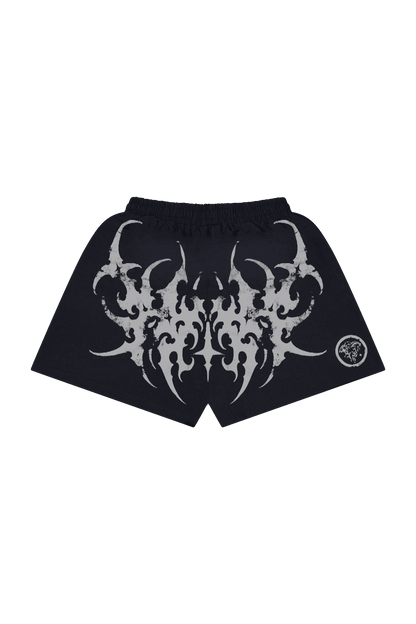 STELLAR BLACK/WHITE SHORTS - CELESTE SPORTSSS