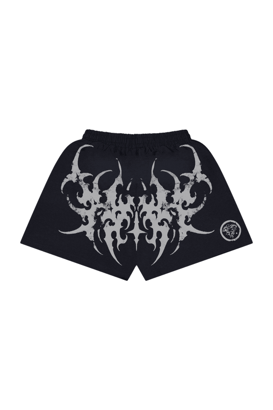 STELLAR BLACK/WHITE SHORTS - CELESTE SPORTSSS