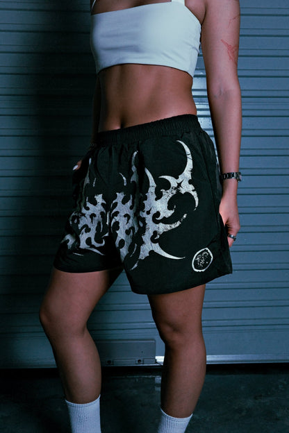 STELLAR BLACK/WHITE SHORTS - CELESTE SPORTSSS