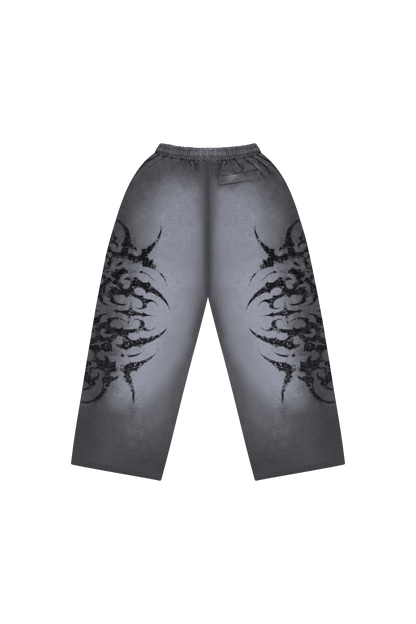 STELLAR GREY/BLACK SWEATPANTS - CELESTE SPORTSSS