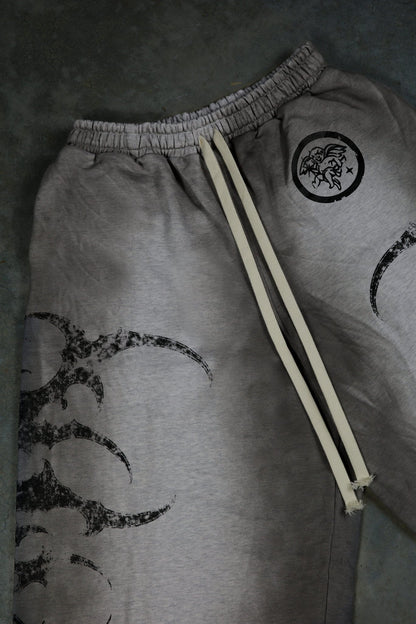 STELLAR GREY/BLACK SWEATPANTS - CELESTE SPORTSSS
