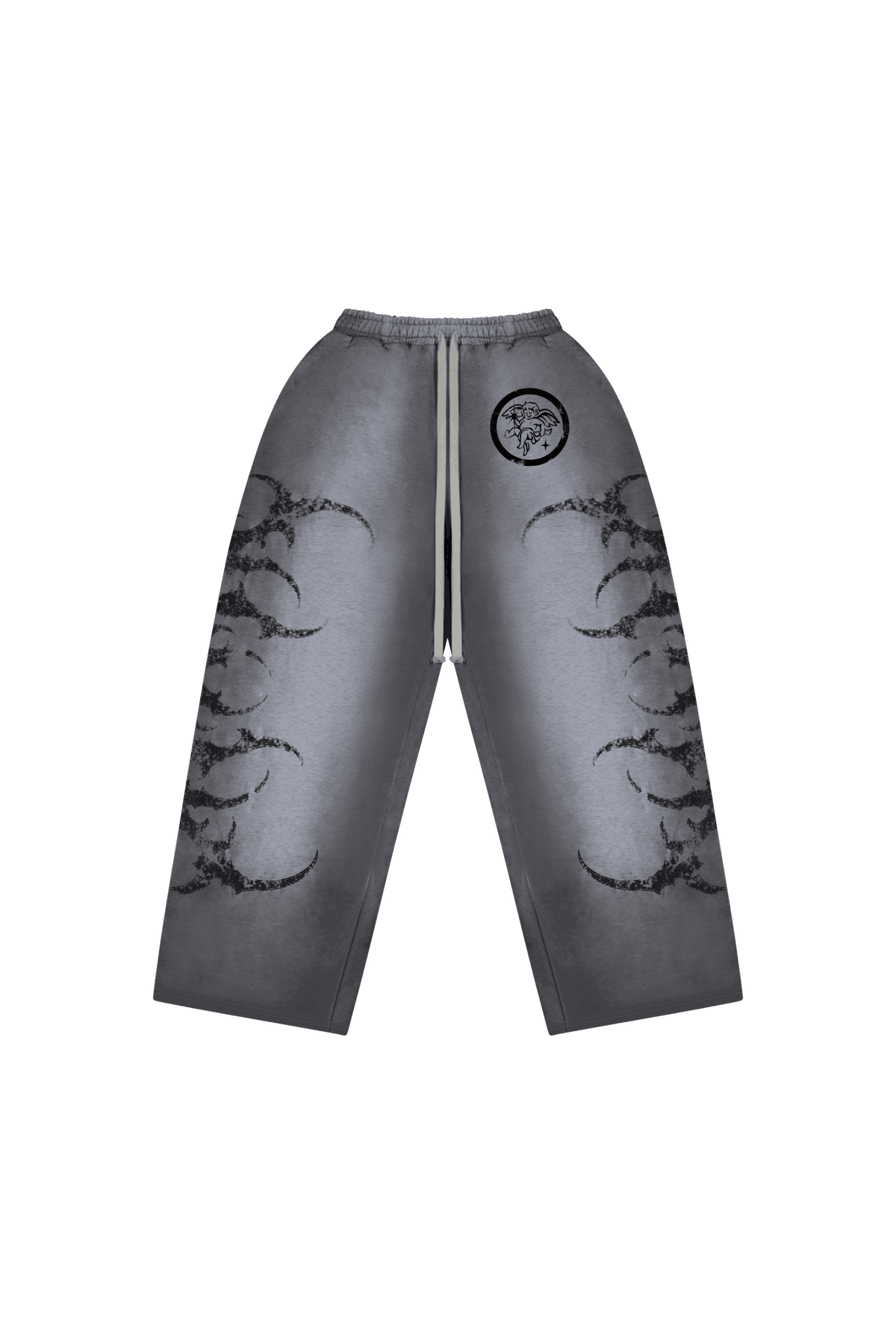 STELLAR GREY/BLACK SWEATPANTS - CELESTE SPORTSSS